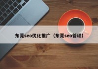 东莞seo优化推广（东莞seo管理）